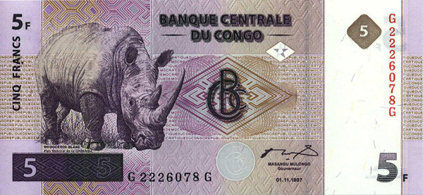 Congolese francCongolese Franc CDF