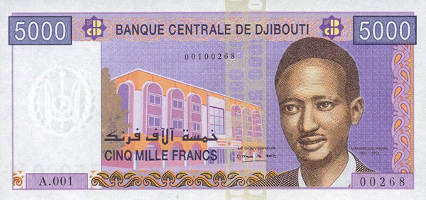 Djiboutian francDjiboutian Franc DJF