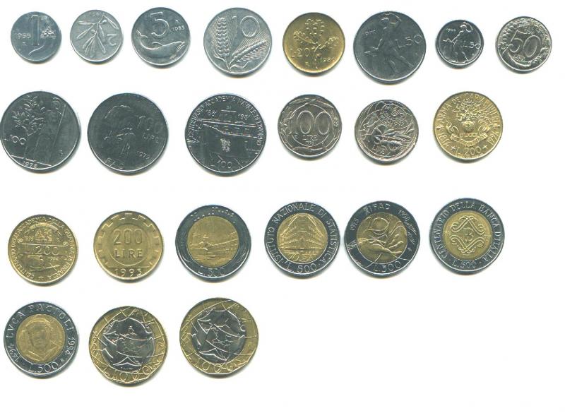 Italian liraitalian lira coins