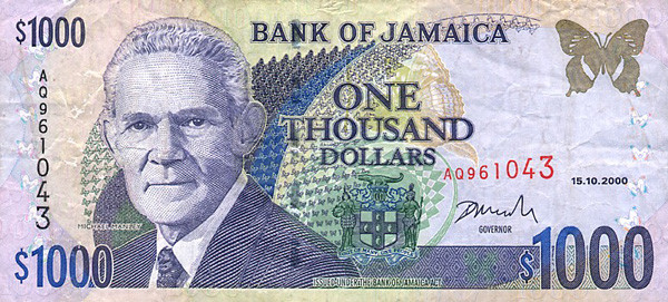 Jamaican dollarJamaican Dollar JMD