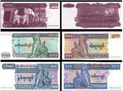 Myanmar kyatMyanmar Kyat Notes