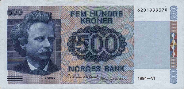 Norwegian kroneWithdrawn Norwegian Krone banknotes, no ...