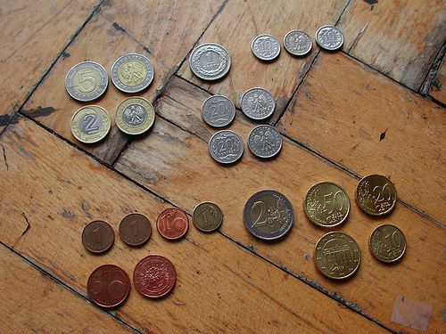 Polish z?otyPolish Z oty and Euro Coins. I always ...