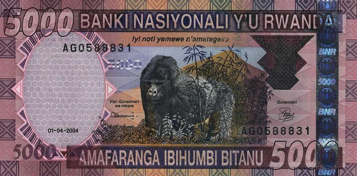 Rwandan francRwandan franc Banknote