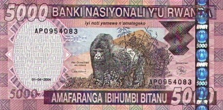 Rwandan francRwandan franc - paper monetary unit, the ...