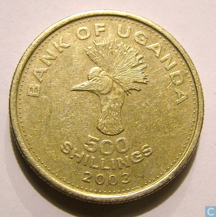 Ugandan shillingCoins - Uganda - Uganda 500 shillings 2003