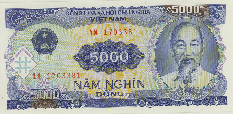 Vietnamese dongVietnamese Dong