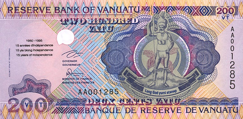 Vanuatu vatuVanuatu vatu