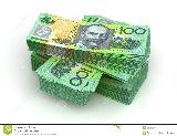 Australian dollarStack of Australian Dollar ( with clipping ...