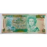 Belize dollarBelize Dollar 1990 UNC