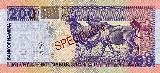 Namibian dollarNamibia 200 dollars 1996 reverse