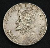 Panamanian balboaPanamanian Balboa silver coin