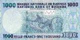 Rwandan franc1000 Rwandan Francs