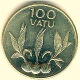 Vanuatu vatuCoin catalog : Coin ‹ 100 Vatu